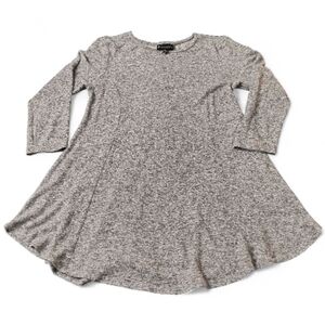 Bobeau Women's Heather Gray Long Sleeve Tee - So Soft